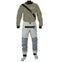 Seakirin Front-Entry Drysuit with Relief Zipper